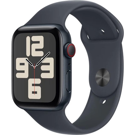 Apple Watch SE GPS + Cellular - Middernacht 44mm M/L