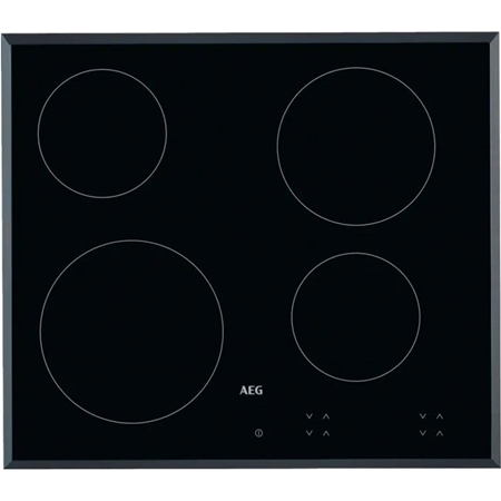 AEG HK624000FB 3000 Serie Keramische Inbouw Kookplaat - 60 cm