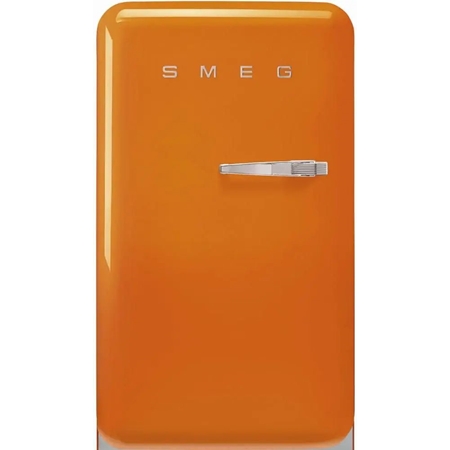 SMEG FAB10LOR6 Koelkast 50's Style - Oranje - Scharnier Links