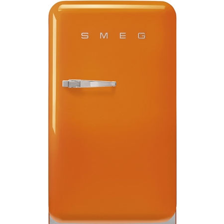 SMEG FAB10ROR6 Koelkast 50's Style - Oranje - Scharnier Rechts