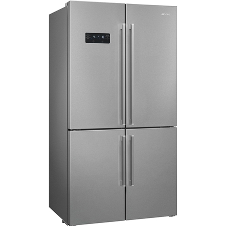 SMEG FQ60XDE Vrijstaande Amerikaanse Koelkast - Inox