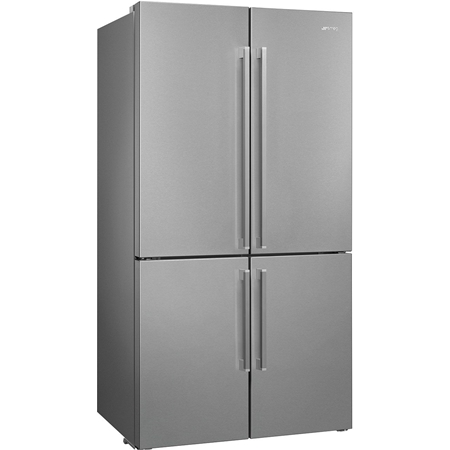 SMEG FQ60XE Vrijstaande Amerikaanse Koelkast - Inox
