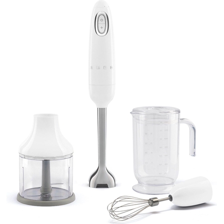 SMEG HBF03WHEU Staafmixer - Wit met Accessoires