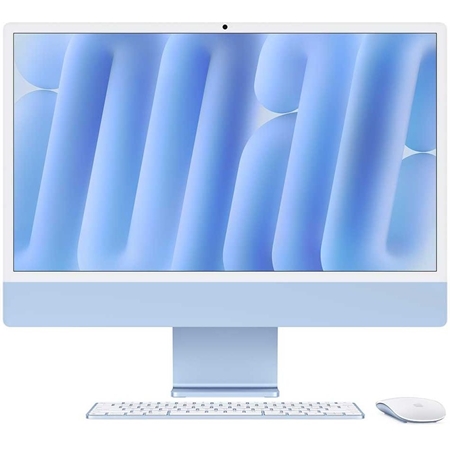 Apple iMac 24" Blauw (2024) - M4 chip, 10 CPU/GPU, 24GB/512GB SSD