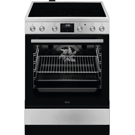 AEG CCB6443BBM Elektrisch Fornuis met Keramische Kookplaat en Elektrische Oven