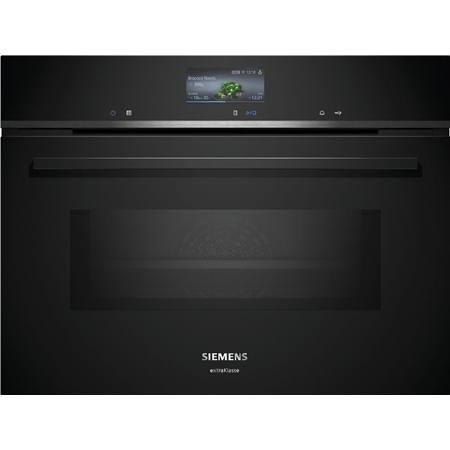 Siemens CM776GMB1F iQ700 extraKlasse Compacte Oven met Magnetron - 60 x 45 cm - Zwart