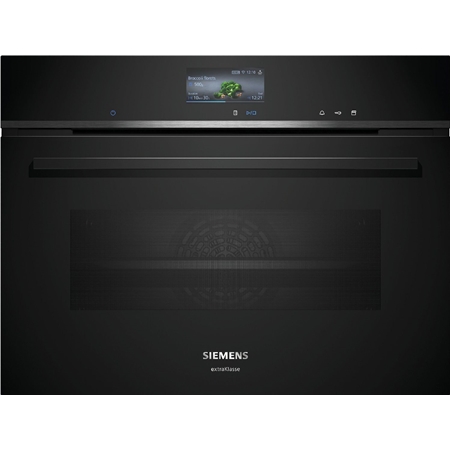 EP Siemens iQ700 CS736GCB1F extraKlasse Compacte inbouw oven met volwaardige stoom aanbieding