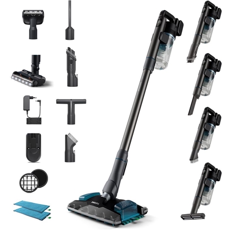 Philips XC8057/01 8000 Serie Steelstofzuiger Aqua Plus