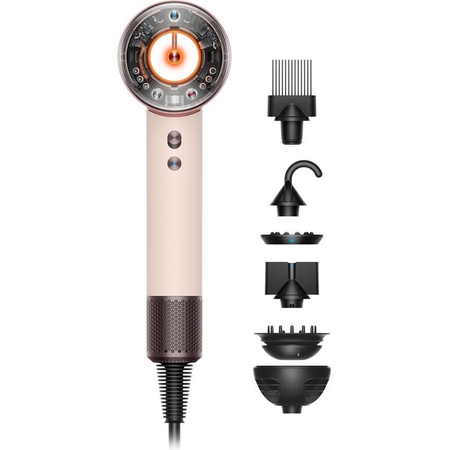 EP Dyson Supersonic Nural Curly & Coily Föhn - Haardroger Ceramic Pink / Rose Gold aanbieding
