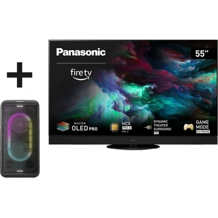 EP EP:Bundel Panasonic TV-55Z90AE6 met gratis Panasonic SC-BMAX10E-K Soundsysteem aanbieding