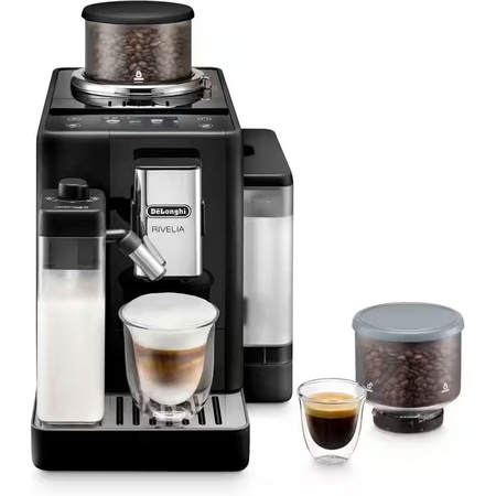 DeLonghi EXAM440.55.B Rivelia Volautomatische Koffiemachine Onyx Black