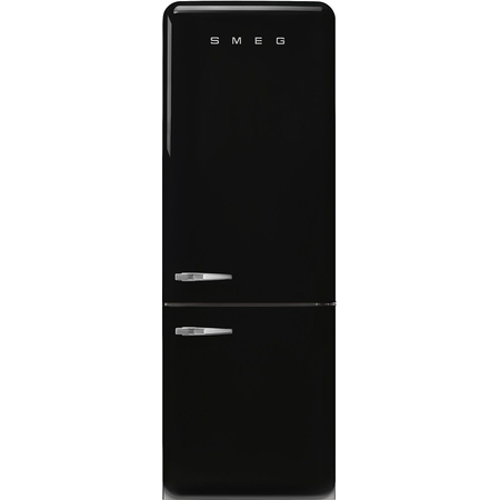 SMEG FAB38RBL6 Koel-vriescombinatie 50's Style - Zwart