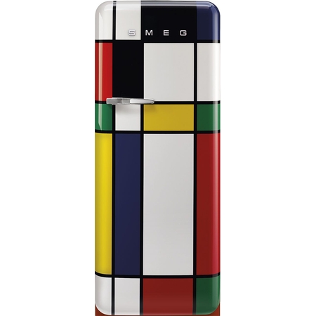 SMEG FAB28RDMC6 Koelkast 50's Style - Multicolor