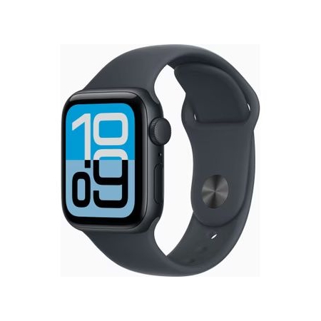 Apple Watch SE 3 40mm GPS Sportband M/L Zwart