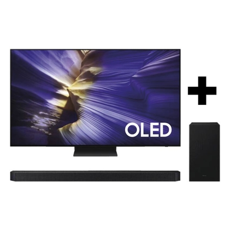 EP:Bundel Samsung OLED QE55S92F 4K TV & HW-Q600F Soundbar