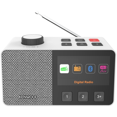 Kenwood CR-M70DAB-W DAB+ Radio Wit 