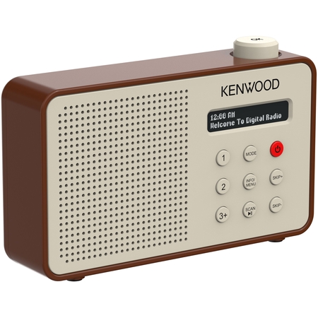 Kenwood CR-M25DAB-T DAB+ Radio Mocca