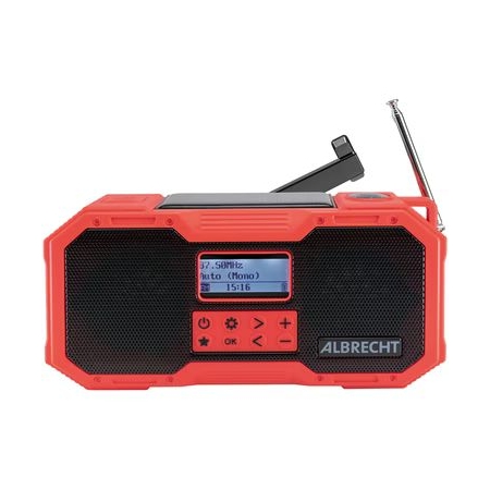 Albrecht DR 112 Outdoor/Nood radio DAB+