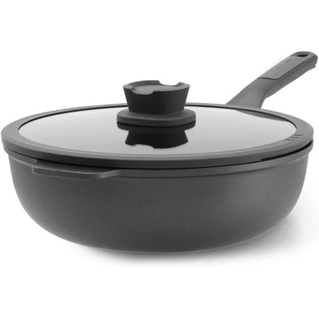 BergHOFF LEO Stone+ Wok met Deksel  - 28 cm