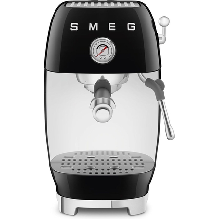 SMEG ECF03BLEU 50's Style Handmatige Espressomachine - Zwart 