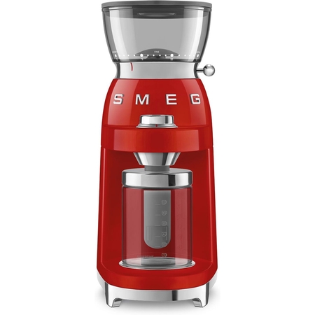 SMEG CGF03RDEU 50's Style Koffiemolen - Rood 
