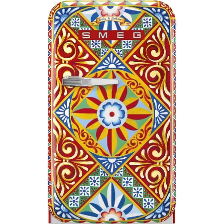 SMEG X DOLCE & GABBANA FAB5RDGC6 50's Style Koelkast 