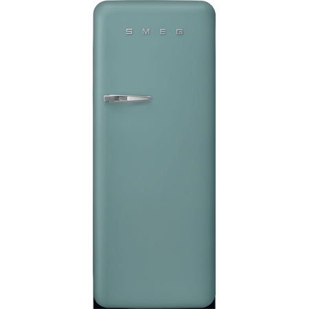 SMEG FAB28RDEG6 50's Style Koelkast - Matte Collectie - Emerald Green