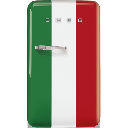 SMEG FAB10HRDIT5 50's Style Koelkast - Italiaanse Vlag