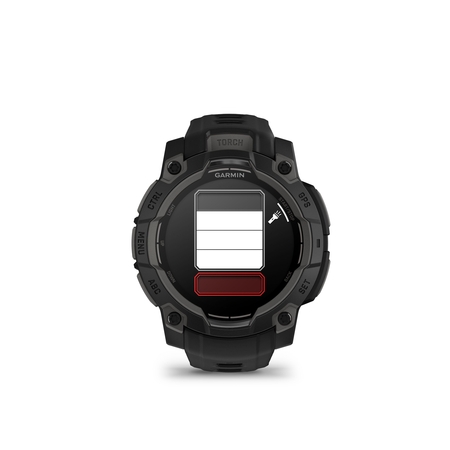 Garmin Instinct 3 – 45 mm AMOLED Zwart met zwarte band