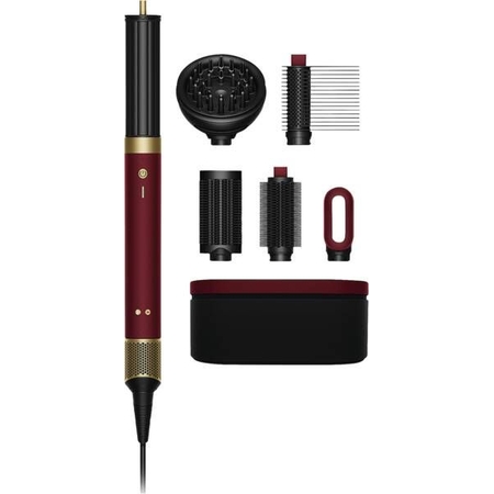 Dyson Airwrap Co-anda2x Multistyler en Föhn Curly & Coily - Red Velvet Goud