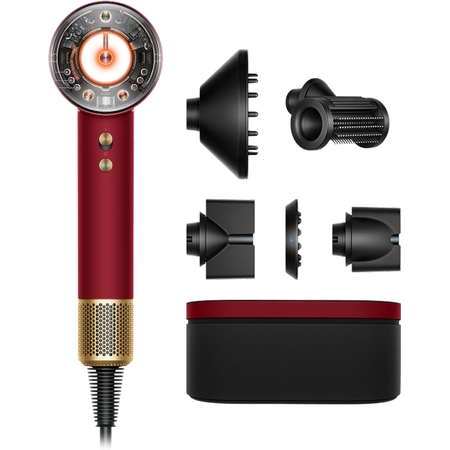 Dyson Supersonic Nural Föhn - Red Velvet/Goud