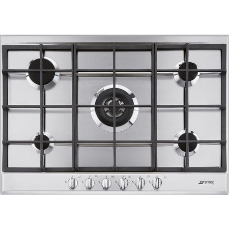 SMEG P272XGHNLK Inbouw Gas Kookplaat