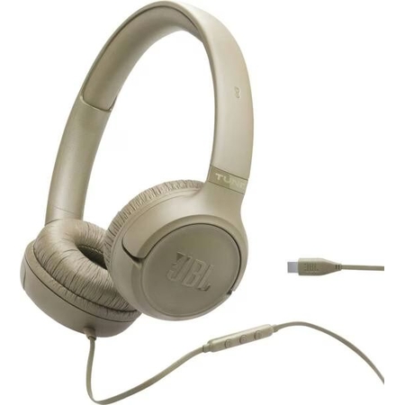 JBL Tune 530C On‑Ear Koptelefoon Beige