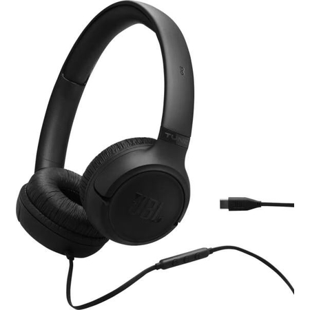 JBL Tune 530C On‑Ear Koptelefoon Zwart