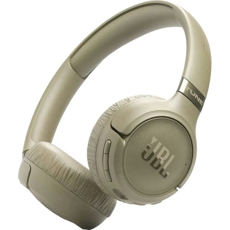 JBL Tune 680NC Beige Draadloze On‑Ear Koptelefoon met Adaptive Noise Cancelling