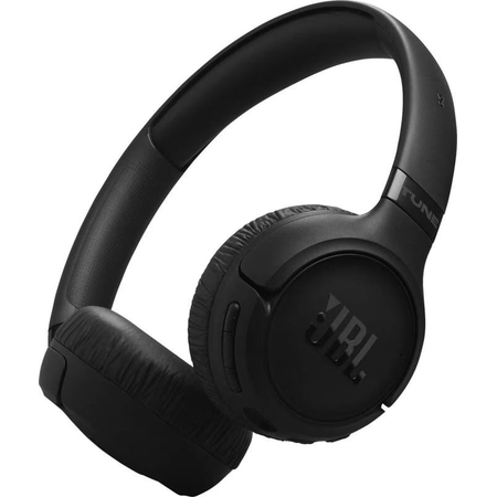 JBL Tune 680NC Zwart Draadloze On‑Ear Koptelefoon met Adaptive Noise Cancelling