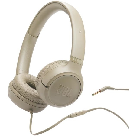 JBL Tune 530 Beige Bedrade on‑ear koptelefoon