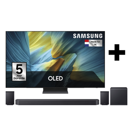 EP:Bundel Samsung QE55S95F 4K OLED TV + HW-Q930F Soundbar 