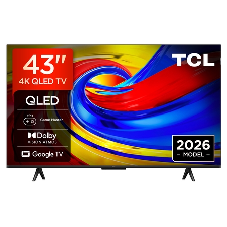 TCL 43QLED780L  QLED 4K Google TV (2026) 