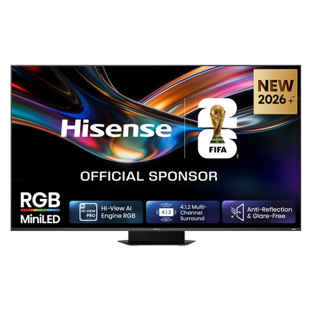Hisense 85UR9S RGB MiniLED 4K 180Hz Smart TV (2026)