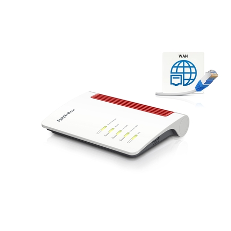 FRITZ!Box 4050 International – Wi‑Fi 6 Router met Mesh, DECT & Smart Home