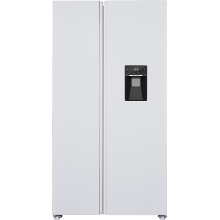 Exquisit SBS146-WS-041EW Amerikaanse Koelkast 