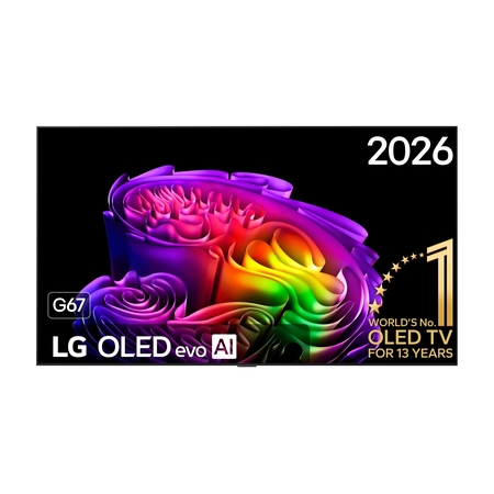 LG OLED83G67L OLED evo Gallery TV (2026)