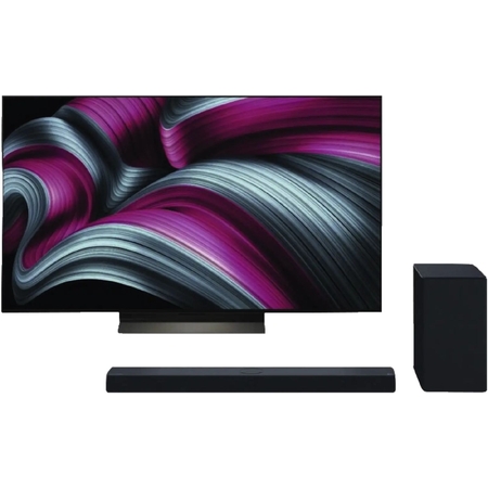 EP:Bundel LG OLED55C56LB 4K TV + LG DSC9S Dolby Atmos Soundbar