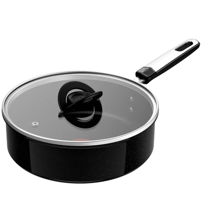 Tefal G20732 Excellence Ceram Hapjespan met Deksel - 24 cm 