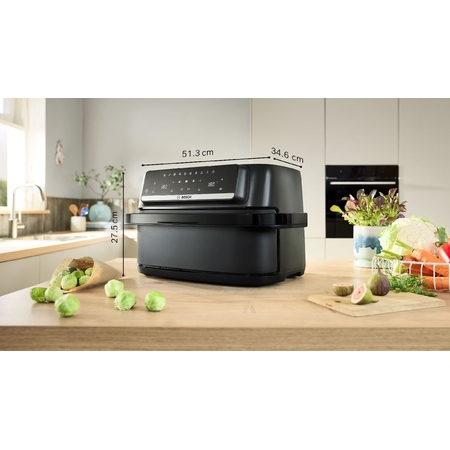 BOSCH MAFD490B7 Serie 4 Double Flex Drawer Airfryer