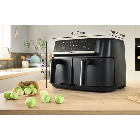 BOSCH MAFD440B7 Serie 4 Double Drawer Airfryer