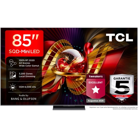 TCL 85C89L SQD Mini LED 4K TV