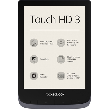 PocketBook Touch HD 3 e-reader grijs
