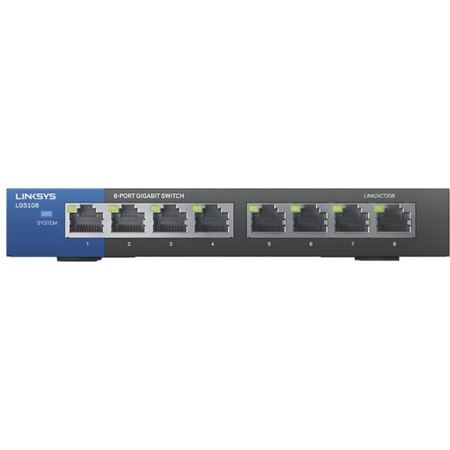 Linksys LGS108 8-poorts Desktop Gigabit 